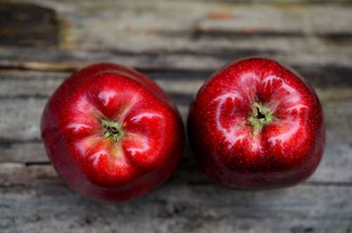 Apple Fruit Red Vitamins Fruits Ripe Health