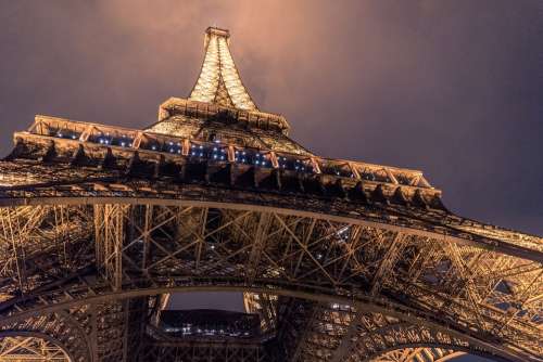 Architecture Eiffel Tower Paris City Landmark