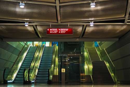 Architecture Airport Building Modern Interior