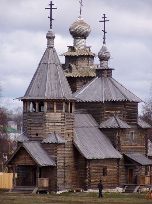 Architecture Suzdal Wooden Architecture