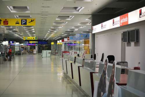 Arrival Hall Airport Switch Airlines