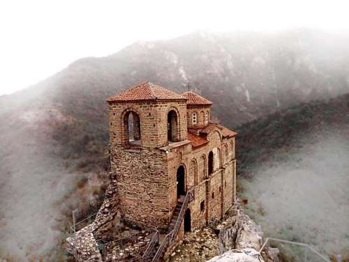 Assenova Fortress Bulgaria Tourism Fog Rodopi