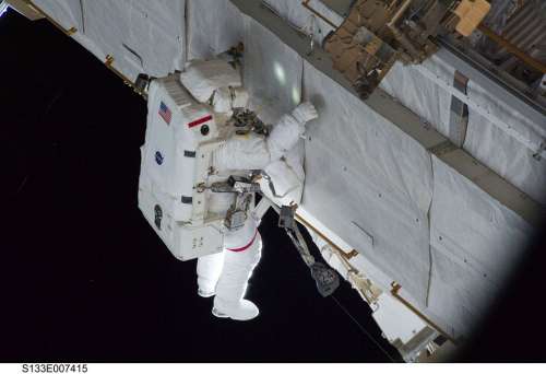 Astronaut Spacewalk Iss Tools Suit Pack Tether