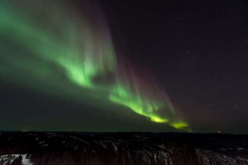 Aurora Borealis Northern Lights Nature Night Sky