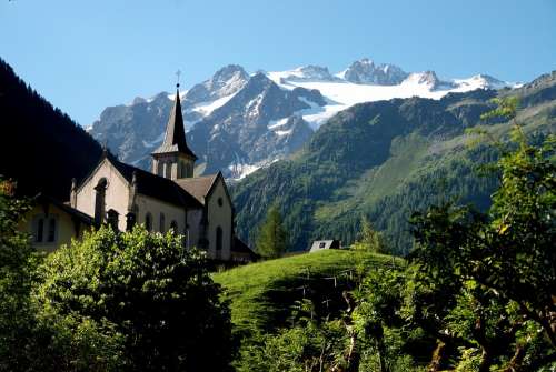 Austria Mountains Landscape Nature Tyrol Summit