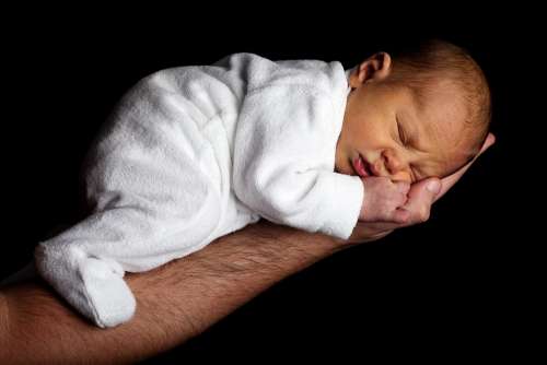 Baby Care Child Cute Hand Face Sleep Sleeping