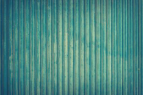 Background Wall Blue Color Corrugated Geometric