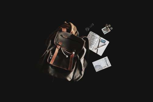 Backpack Book Travel Bag Content Travel Journey