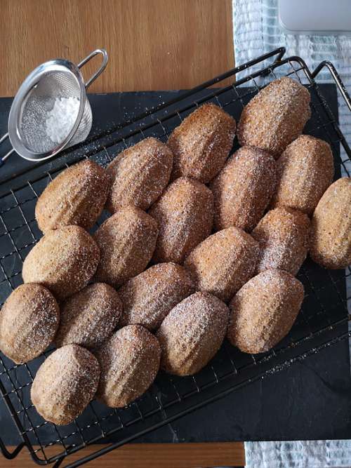 Baking Madelines Cakes