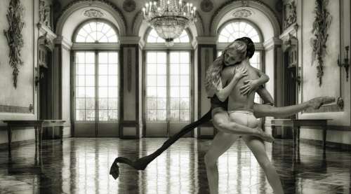 Ballerina Ballroom Dancers Human Dance Romance