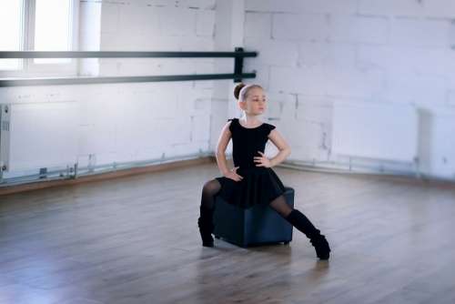 Ballet Girl Child Ballerina Dance Caucasian Kid