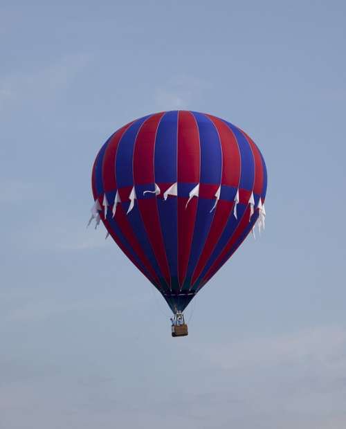 Balloon Hot Air Rising Sky Colorful Flight Event