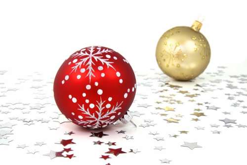 Balls Baubles Celebration Christmas Ornament