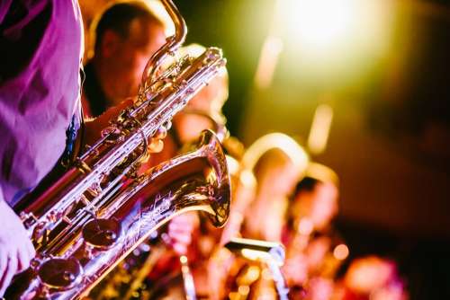 Band Music Musical Instruments Saxophones Horns