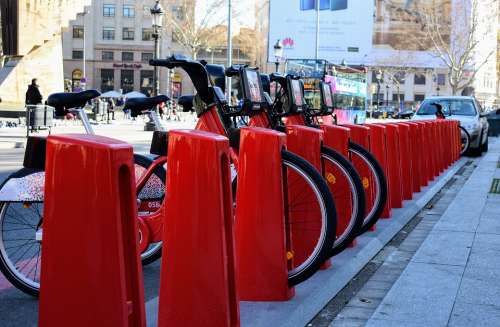 Barcelona Bicycles Sharing Tr Share Bike Cycling