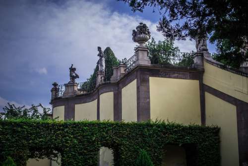 Baroque Garden Architecture Statuary Historical