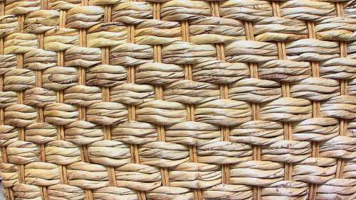 Basket Braided Background Pattern Texture