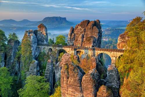 Bastei Bridge Saxon Switzerland