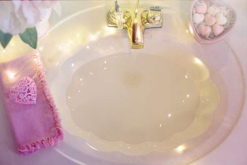 Bathroom Sink Spa Beauty Treatment Luxury Skincare