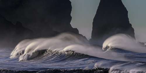 Beach Pacific Coastline Ocean Coast Pacific Sea