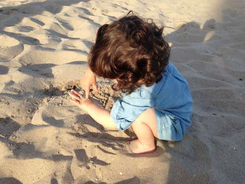 Beach Children Feelings Friendship Fingers Summer