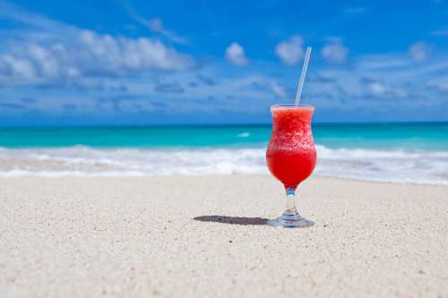 Beach Beverage Caribbean Cocktail Drink Exotic