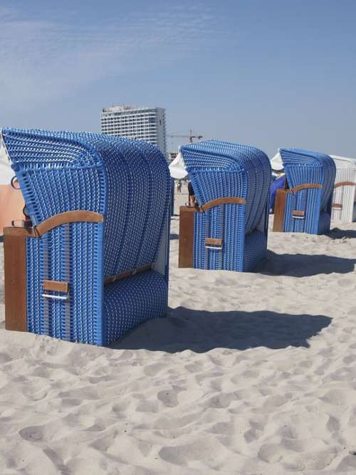 Beach Chair North Sea Sea Wind Protection Vacations