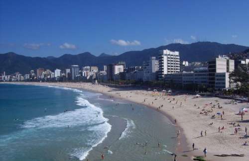 Beaches Rio De Janeiro Mar Arpoador Leblon