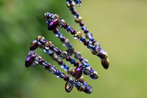 Beads Lilac Fashion Design Jewels Jewelry Shiny