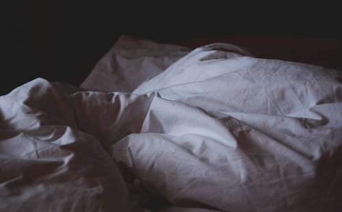 Bed Linen Awake Crumpled Sheets Bedsheets