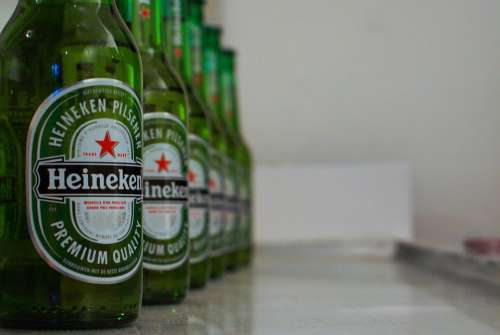 Beer Heineken Green Drink Drinking Soft Fresh