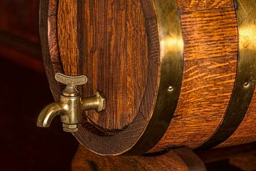 Beer Barrel Keg Cask Oak Barrel Beer Wood Wooden