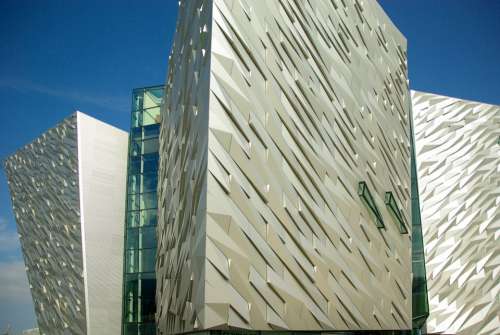 Belfast Ireland Museum Titanic Architecture