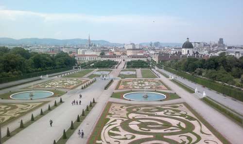 Belvedere Castle Vienna Park City