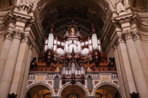 Berlin Cathedral Interior Organ