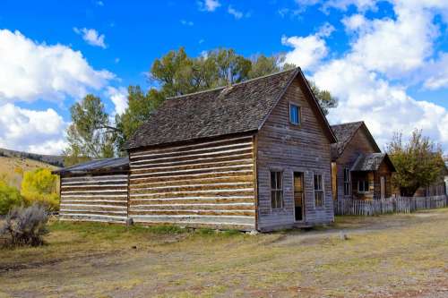 Bessette House Bannack State Park Montana Historic