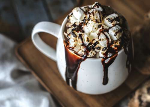 Beverage Hot Chocolate Brown Cacao Chocolate