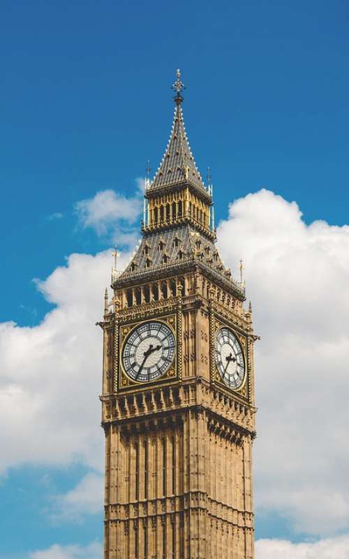 Big Ben Westminster London Parliament England Uk