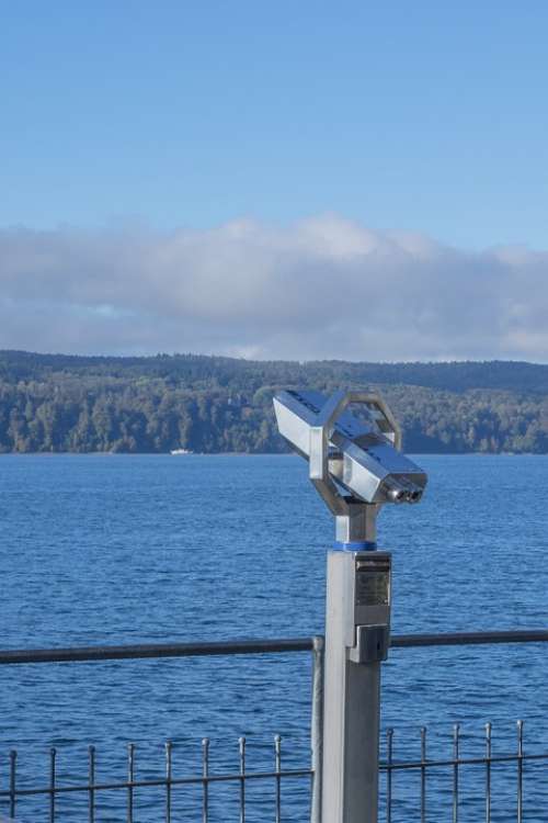 Binoculars Lake Constance Lake View Telescope