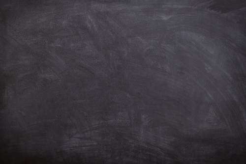 Black Board Chalk Traces School Learn Education