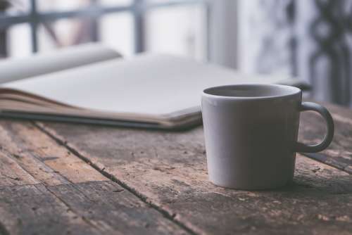 Black Coffee Coffee Cup Desk Drink Espresso