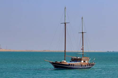 Boat Sea The Red Sea Ship Summer Egypt