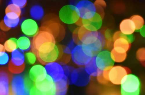 Bokeh Background Image Colorful Lights Background