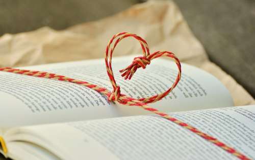 Book Book Gift Heart Gift Read Give Education