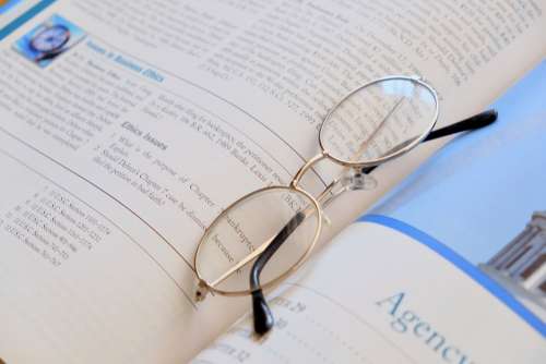 Book Reading Glasses Intelligence Lens Text