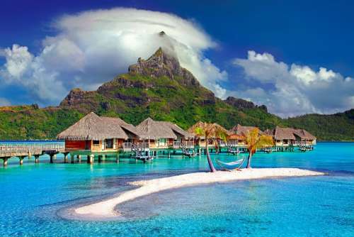 Bora Bora Island Caribbean Tahiti Polynesia