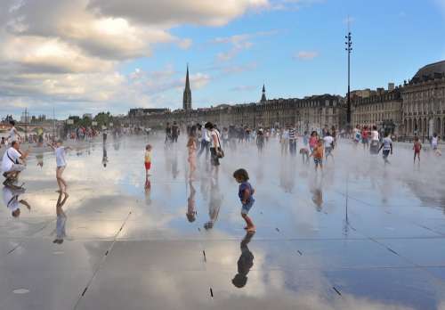 Bordeaux Water City Centre Urban Planning Docks