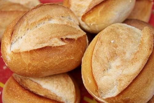 Bread Buns Baked Food Carbohydrates Baked Goods