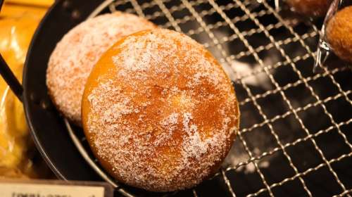 Bread Sugar Sweet Donut Bakery Bunuelos Doughnut