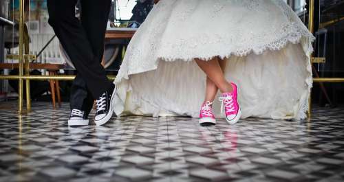 Marriage Bridal Wedding Shoes Wedding Dress